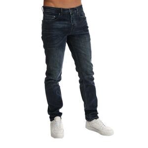 Weekend Offender Mens Tapered Jeans / Blue